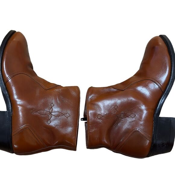 HY-TEST 4253 Vintage Ankle Leather Work Boots Size 9 C - Picture 10 of 16